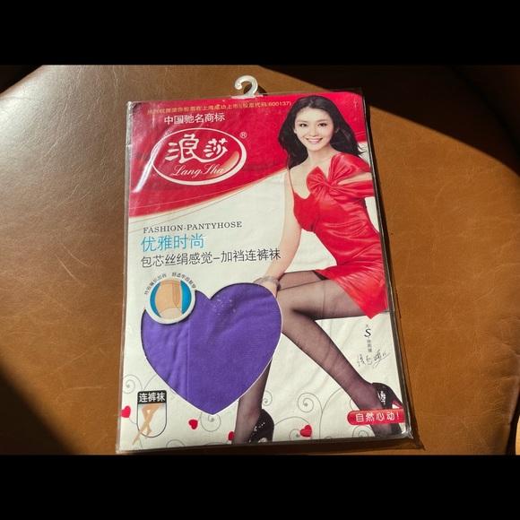 💝Free w Purchase💝Purple Sheer Tights - Picture 1 of 2